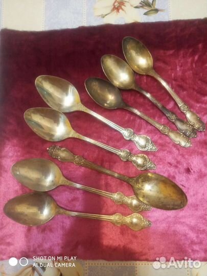 Мельхиоровые ложки СССР