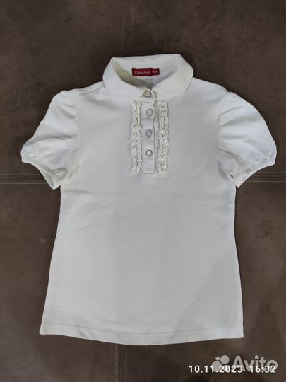 Блузки для девочки 122/128
