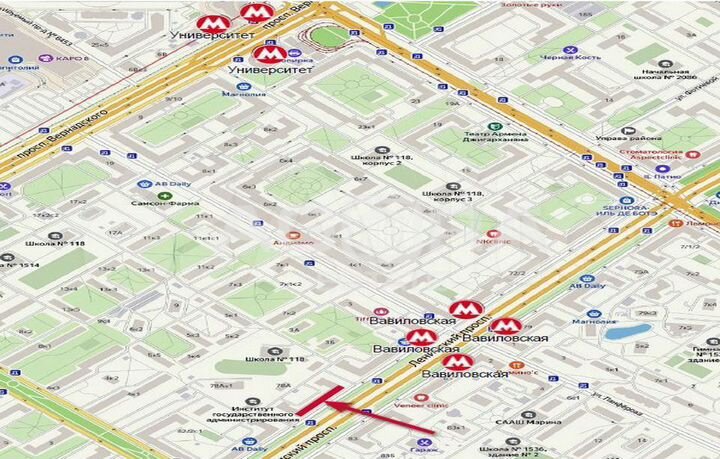 428.6 кв.м/Аренда торгового помещения/Метро Универ