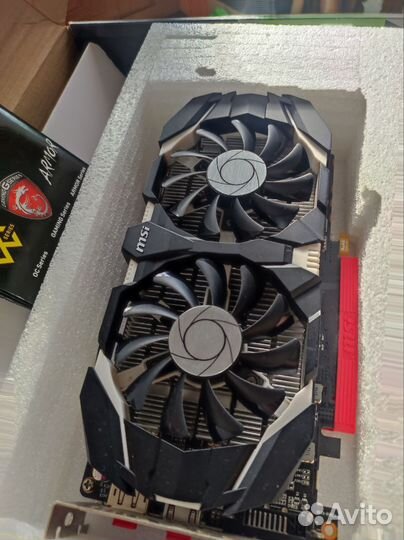 Видеокарта gtx 1050 ti msi