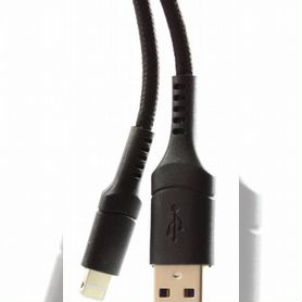 USB Кабель для Apple/iPhone C54, в нейлоновой оплетке, 2A, 1 м