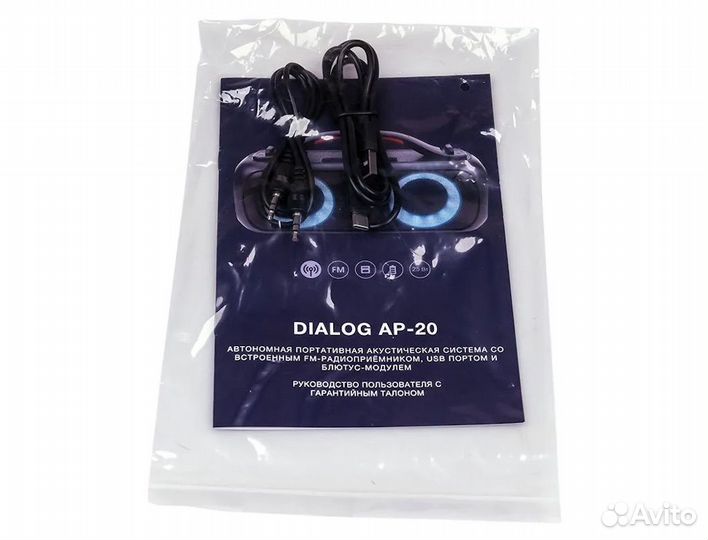 Колонка портативная Dialog Progressive 25W