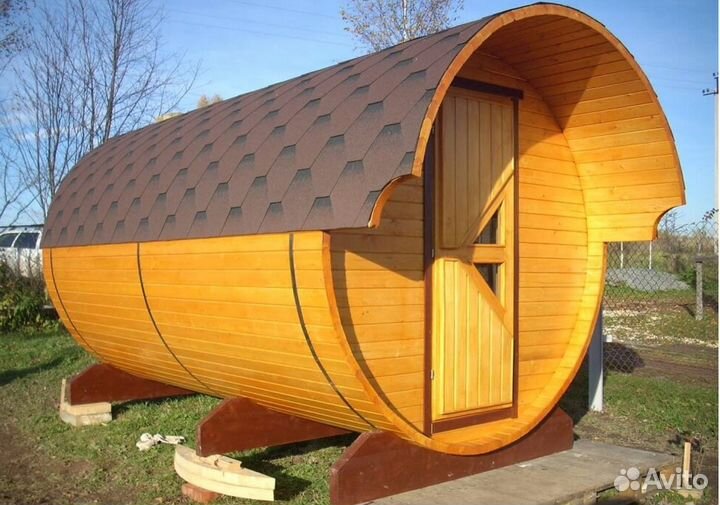 Баня-Бочка. Доставка до вашего участка