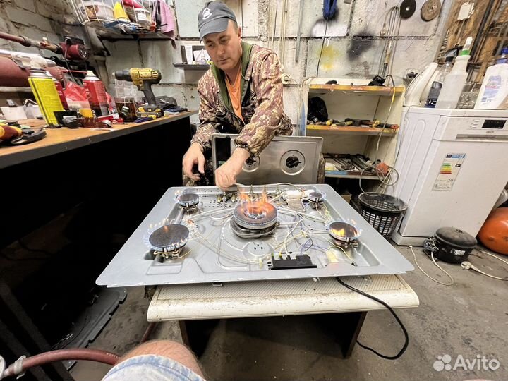 Ремонт газовых-электро плит, духовых шкафов