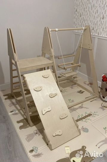 Домашний спортивный-игровой детский комплекс