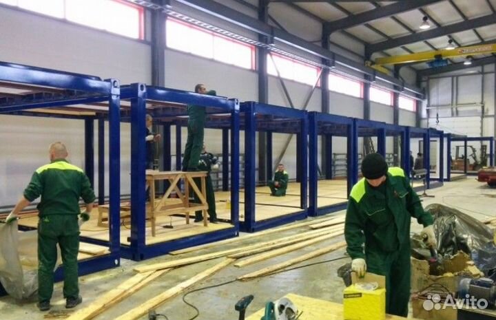 Монтажник вагончиков и модульных домов в Цеху