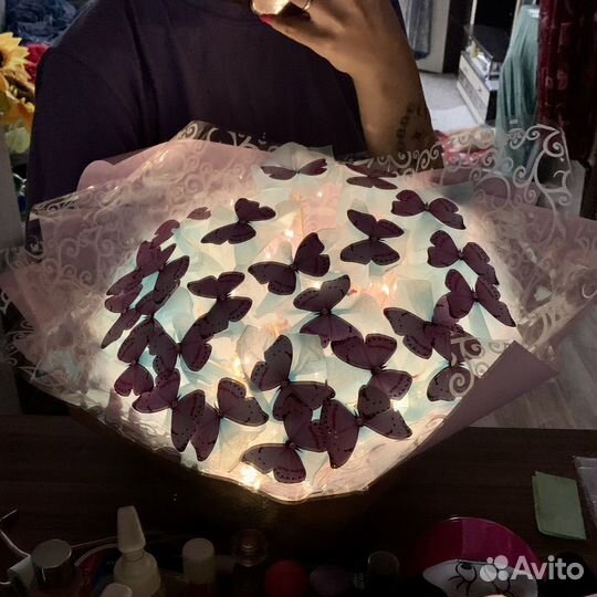 Букет из бабочек