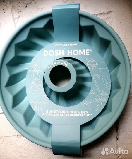 Форма для выпечки кексов силиконовая