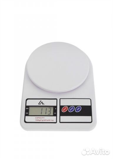 Весы кухонные Luazon LVK-704, электронные