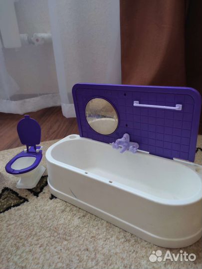 Игрушка ванная комната Барби