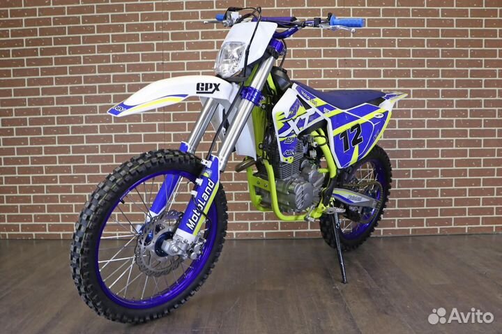 Мотоцикл Motoland XT250 ST бело-синий