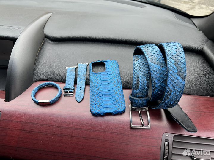 Ремень из питона