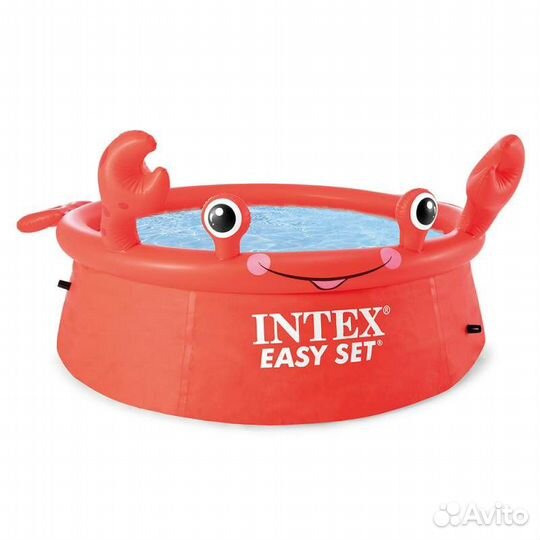 Надувной бассейн Intex Easy Set Pool Счастливый кр