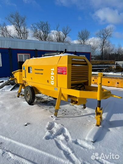 Стационарный бетононасос Putzmeister 1409
