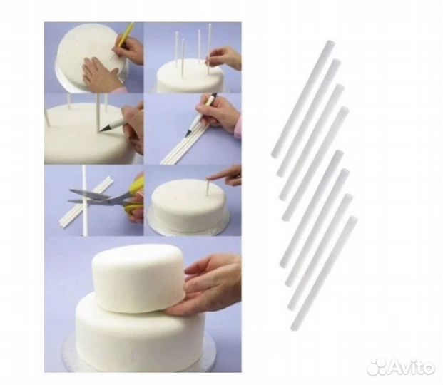Палочки для усиления ярусов торта