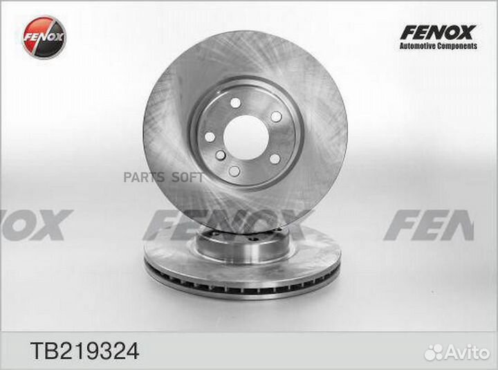 Fenox TB219324 Диск торм