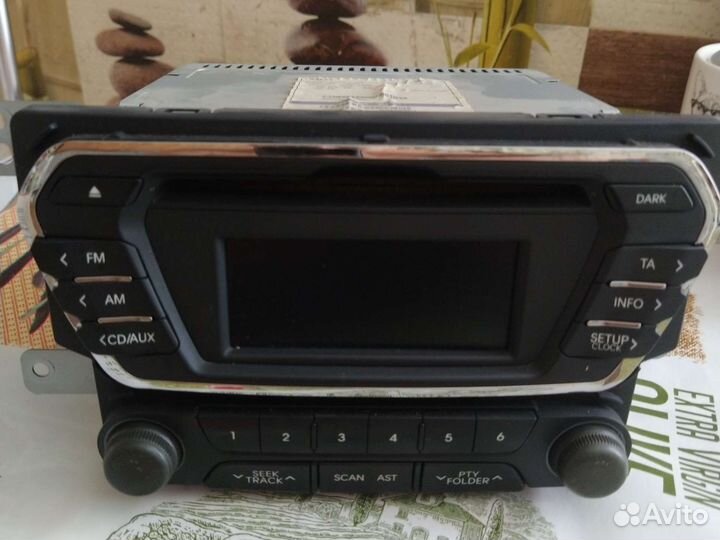 Магнитола kia rio 3