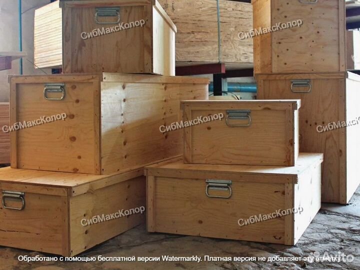 Изготовление деревянных ящиков и обрешетка
