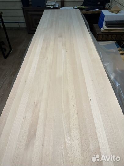 Мебельный щить из бука