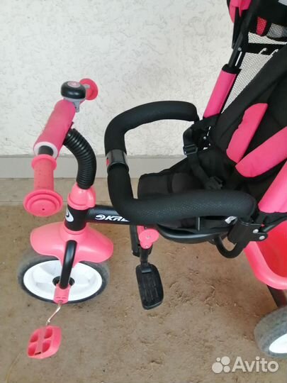 Трехколесный велосипед с родительской ручкой