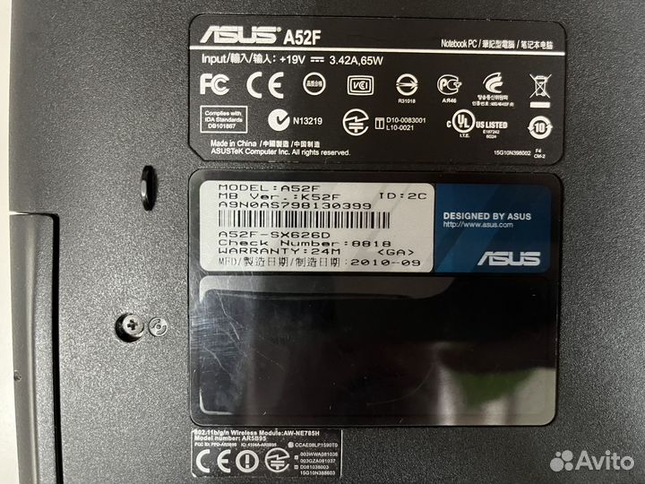 Ноутбук Asus