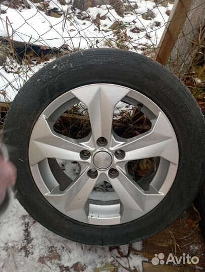 Диски литые с резиной