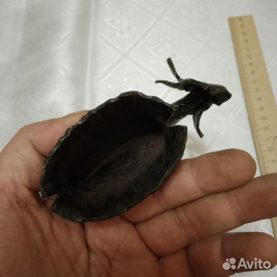 Статуэтка козел металл ручная работа ковка СССР