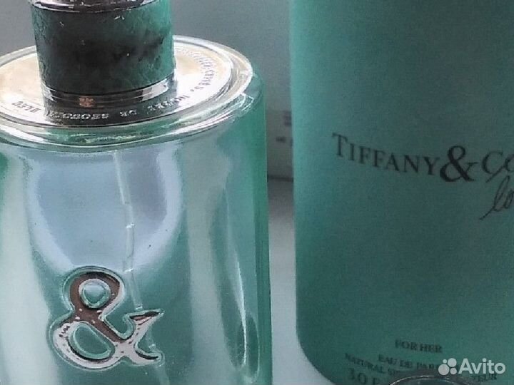 Коробка с флаконом от духов Tiffany