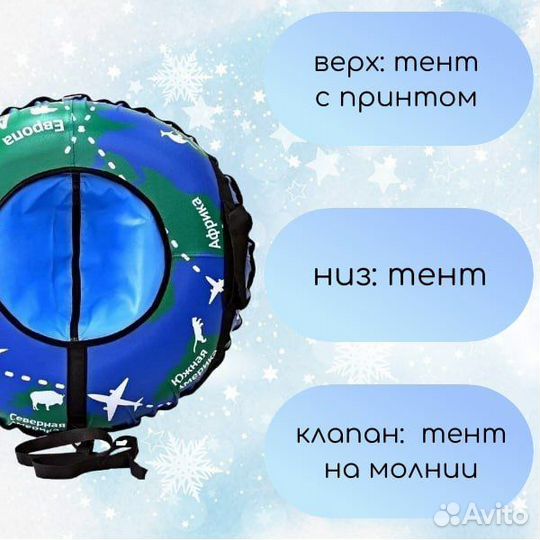 Тюбинг ватрушка 