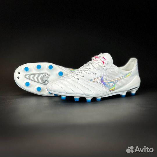 Футбольный Бутсы Mizuno экокожа 100%