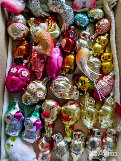 Елочные игрушки СССР