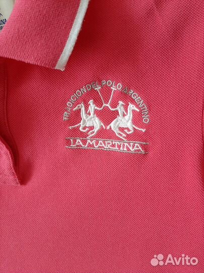 Поло девичье р.L, Аргентина LA Martina новое