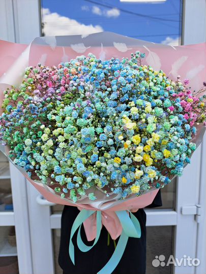 Гипсофила букет цветы