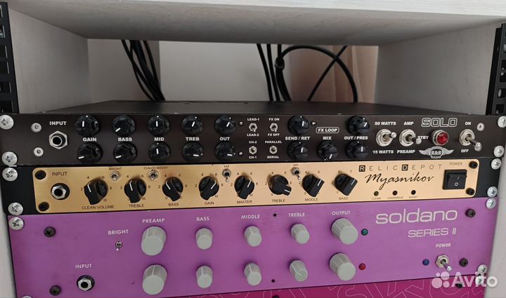 Гитарный ламповый усилитель RnR Solo 50W