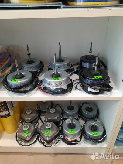 Двигатель вентилятора на сплит систему, датчики