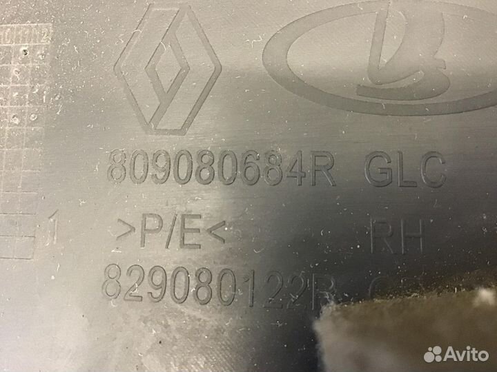 Обшивка двери задней правой Renault Logan II 2014