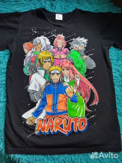 Футболка с принтом Naruto