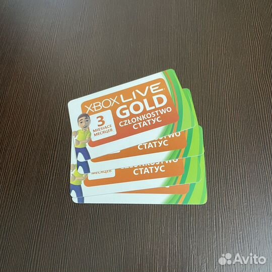 Xbox Live Gold 3 месяца код активации