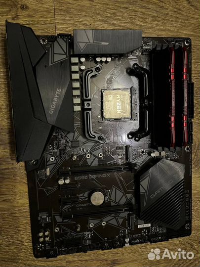 Ryzen 5 5600 + B550 gaming X + 32GB+dark rock 4