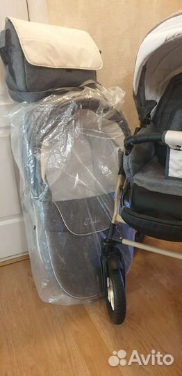 Детская коляска 2 в 1 индиго