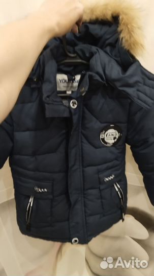 Куртка зимняя для мальчика 110