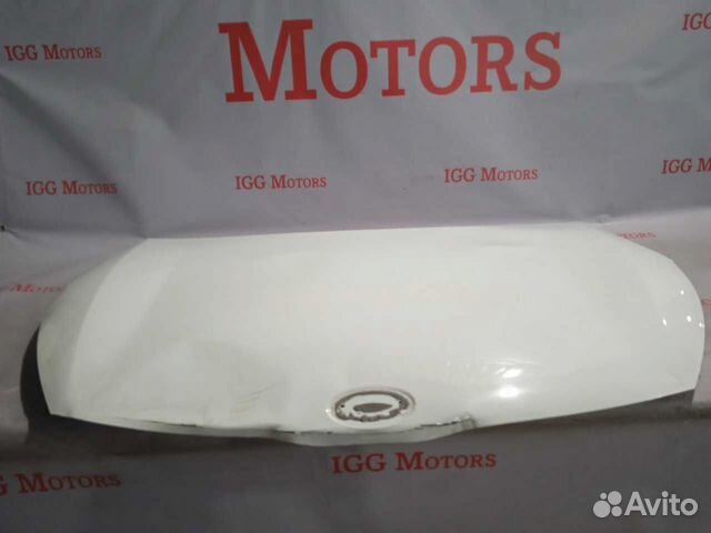 Капот RIO 2017 оригинал белый