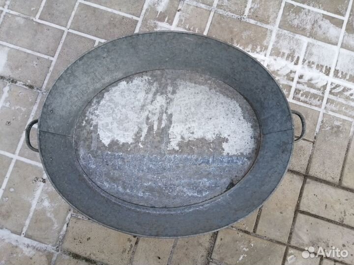 Таз оцинкованный