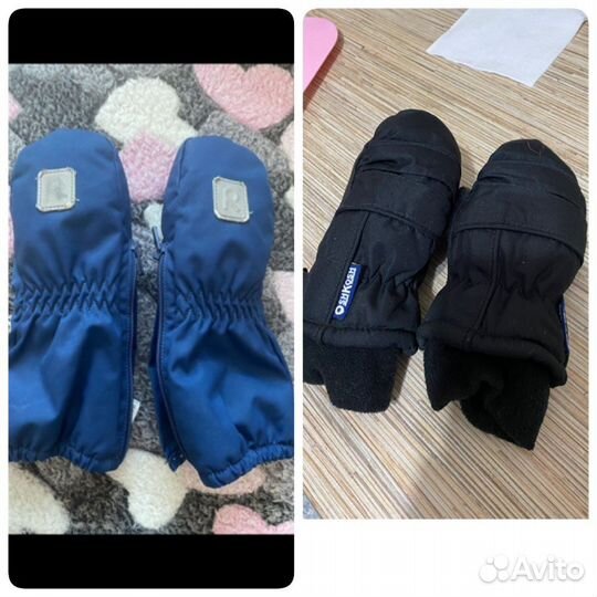 Носочки, пинетки, варежки для малыша