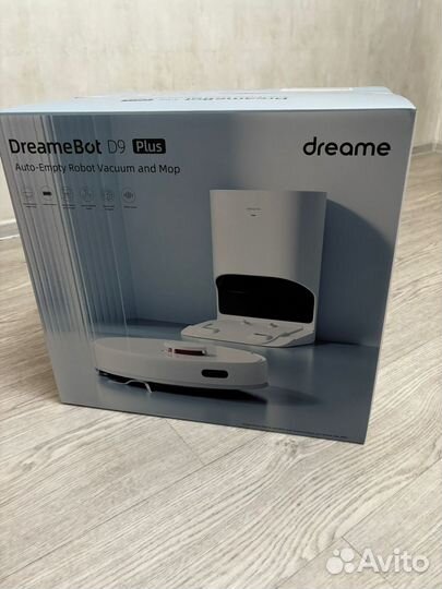 Робот-пылесос Dreame D9 Plus белый новый