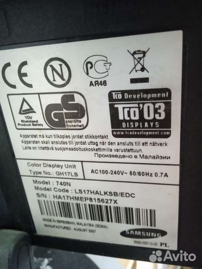 Монитор Samsung