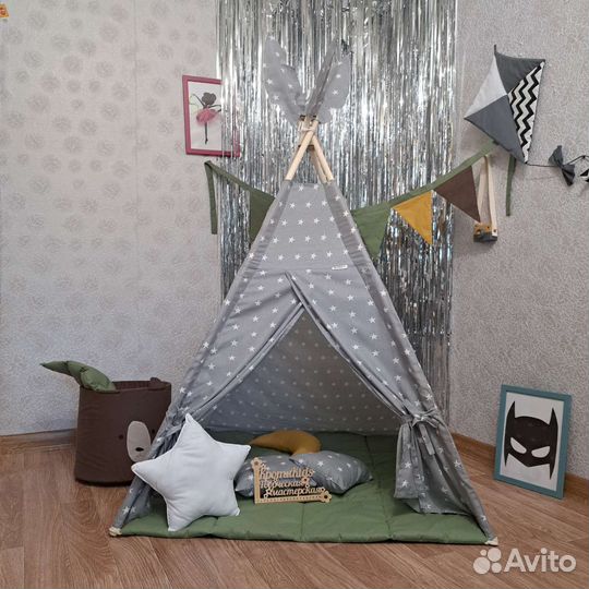 Детская игровая палатка Вигвам