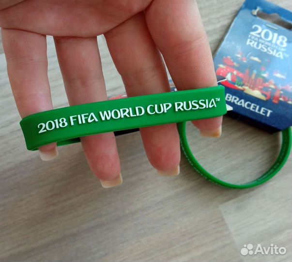 Силиконовый браслет fifa 2018