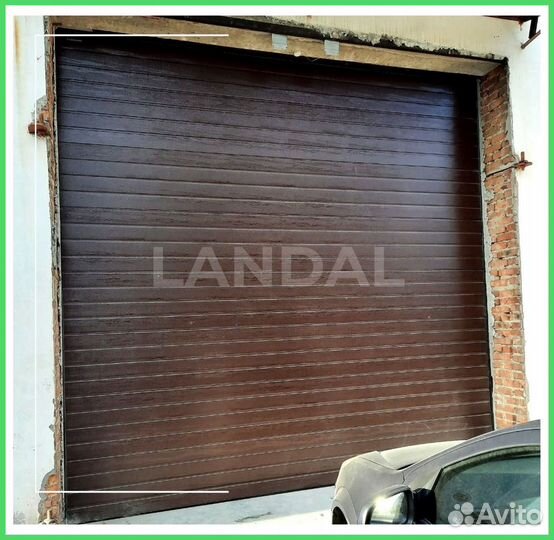 Секционные подъёмные гаражные ворота