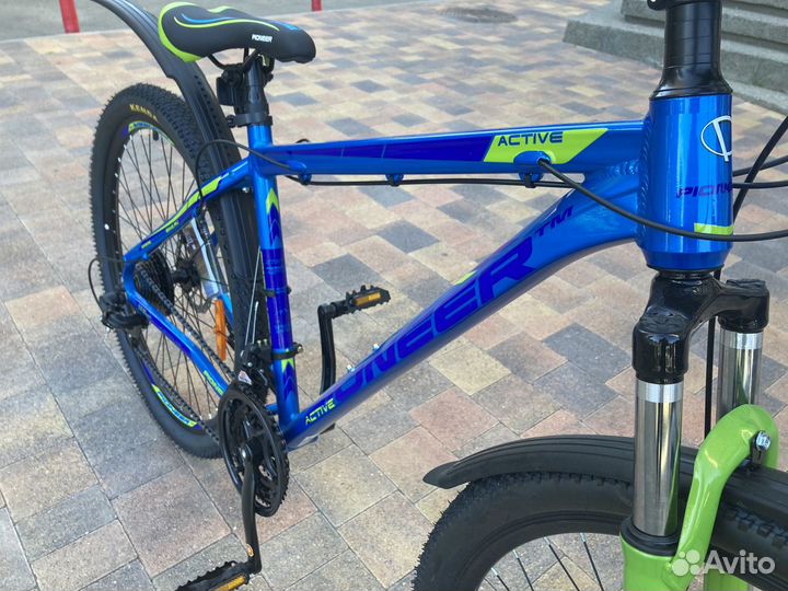Новый велосипед Pioneer Active 27,5”(24ск, диск)